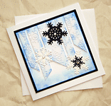 Icicles - Handcrafted Christmas Card - dr15-0005